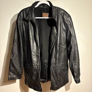 Danier Black Leather Jacket
